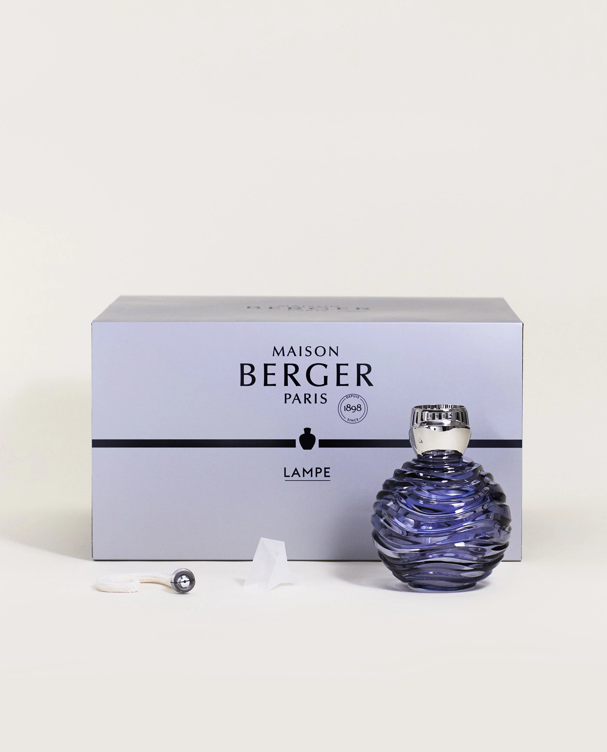Edition d'Art Lampe Berger Crystal Globe Grise - Image 5